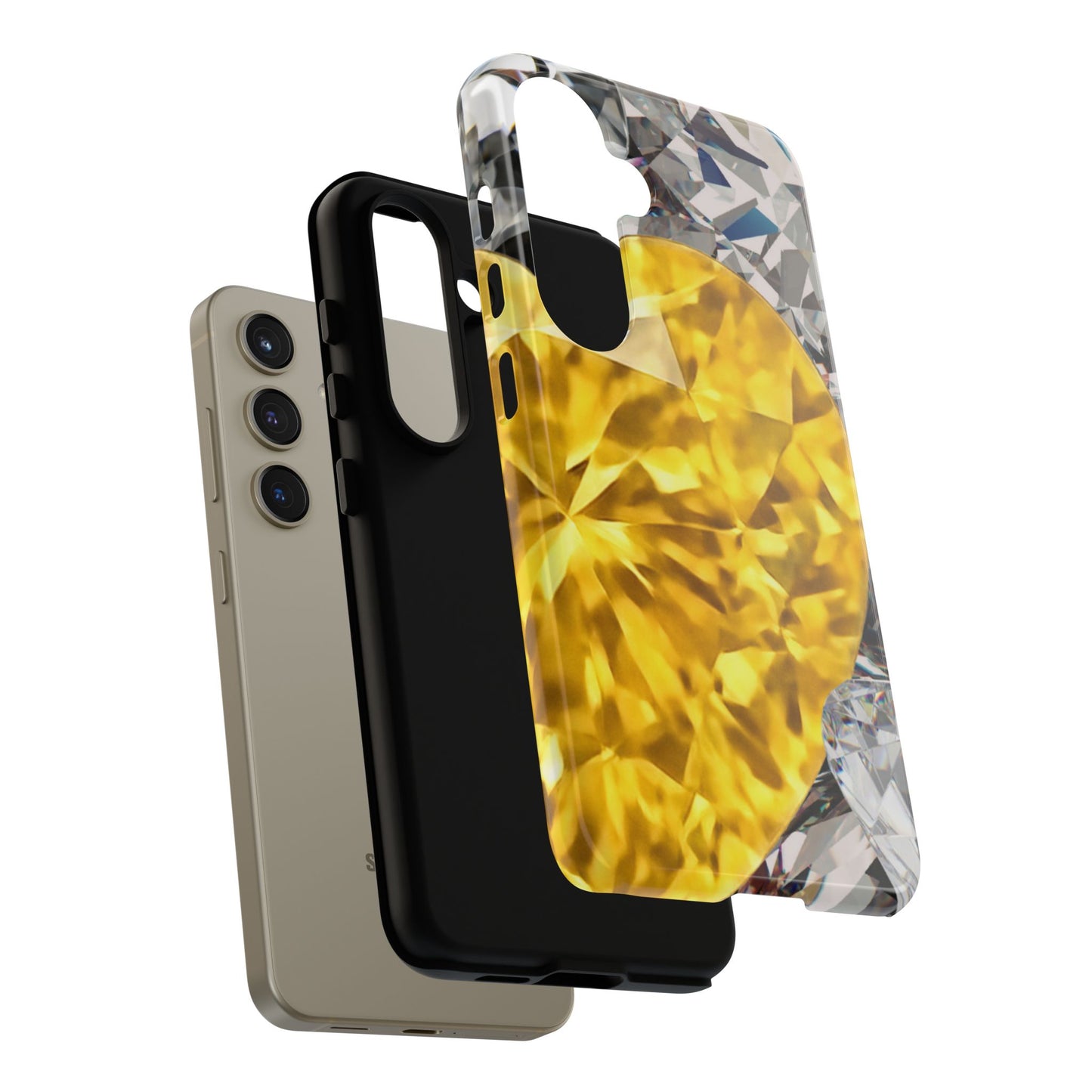 Protective Phone Case – Heart of Gold