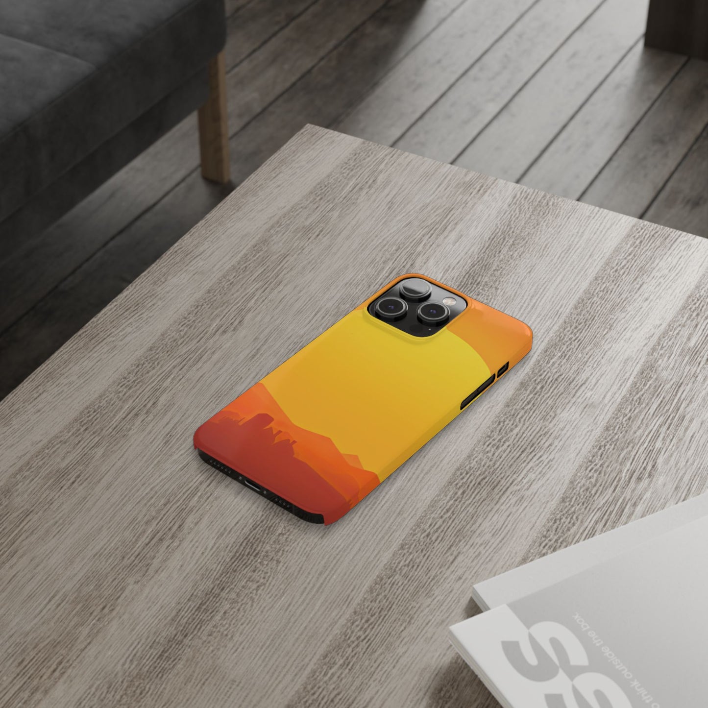 Slim Phone Case – Desert Sunrise