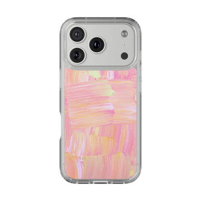 Clear Phone Case – Sorbet Stroke