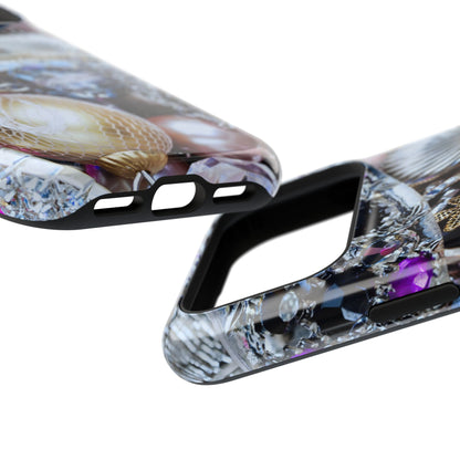 Impact-Resistant Phone Case – Chrome Jewel