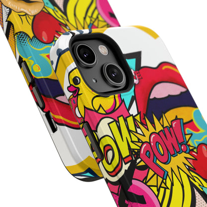 Impact-Resistant Phone Case – Pop Off – Compatible with iPhone 11–17 & Samsung Galaxy S22–S26 Series