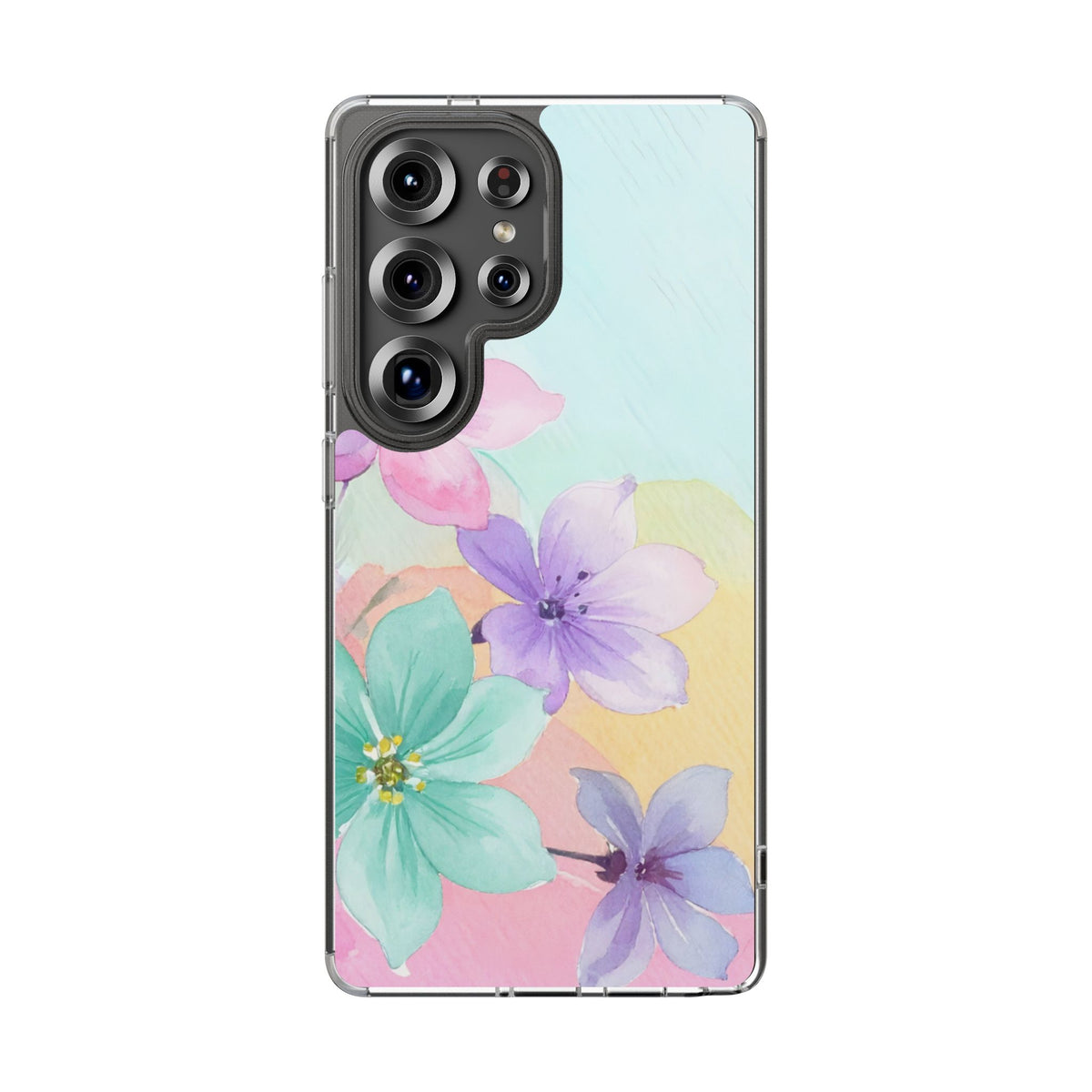 Clear Phone Case – Water Petal
