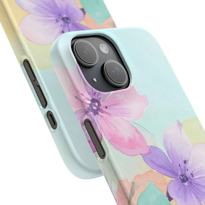 Snap Phone Case – Water Petal