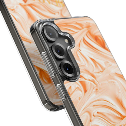 Clear Phone Case – Peach Sorbet