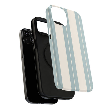 Impact-Resistant Phone Case – Coastal Stripe