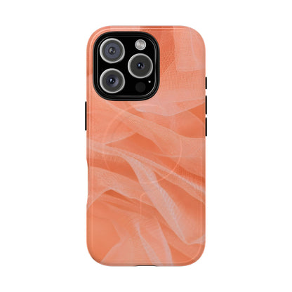 Protective Magnetic Phone Case – Coral Veil