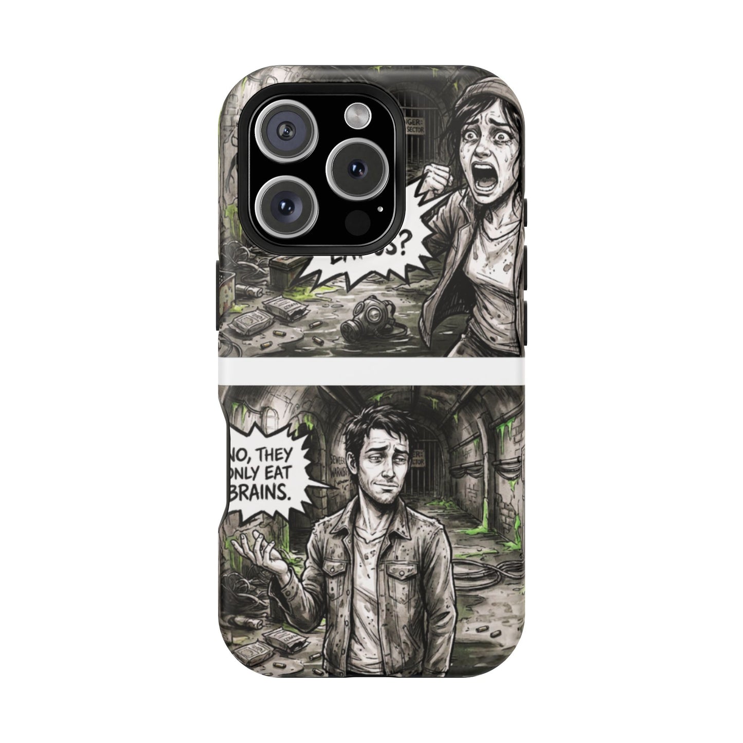 Wireless-Charging Compatible Case – Brains Only