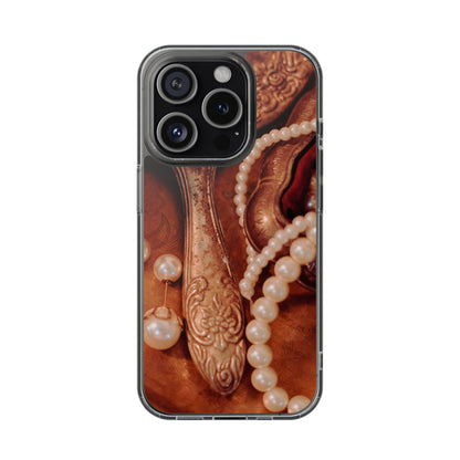 Clear Phone Case – Bronze Vanity