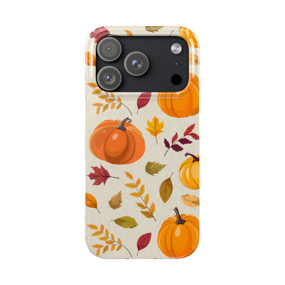 Slim Phone Case – Falling for Pumpkin