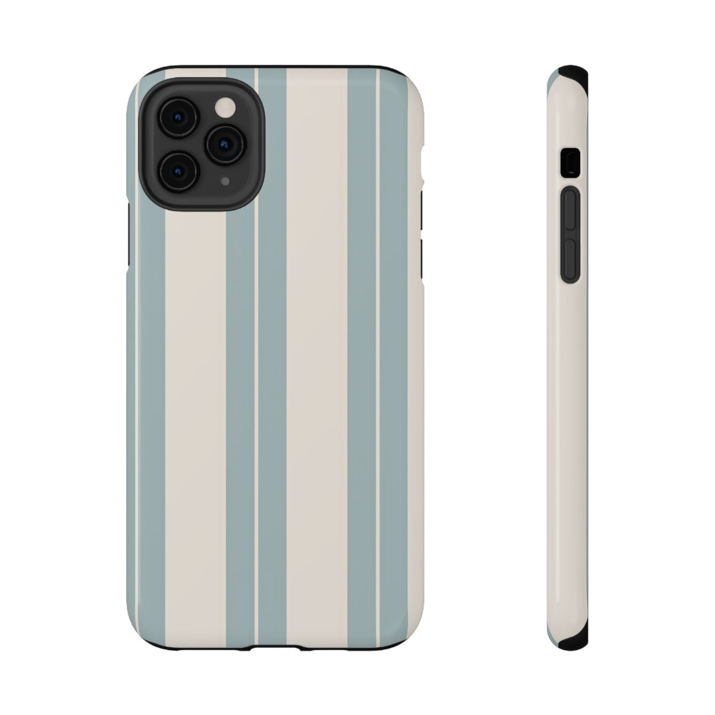 Impact-Resistant Phone Case – Coastal Stripe