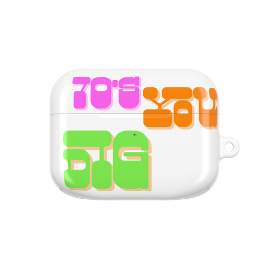 Wireless Earbud Case Cover – 70s Spin