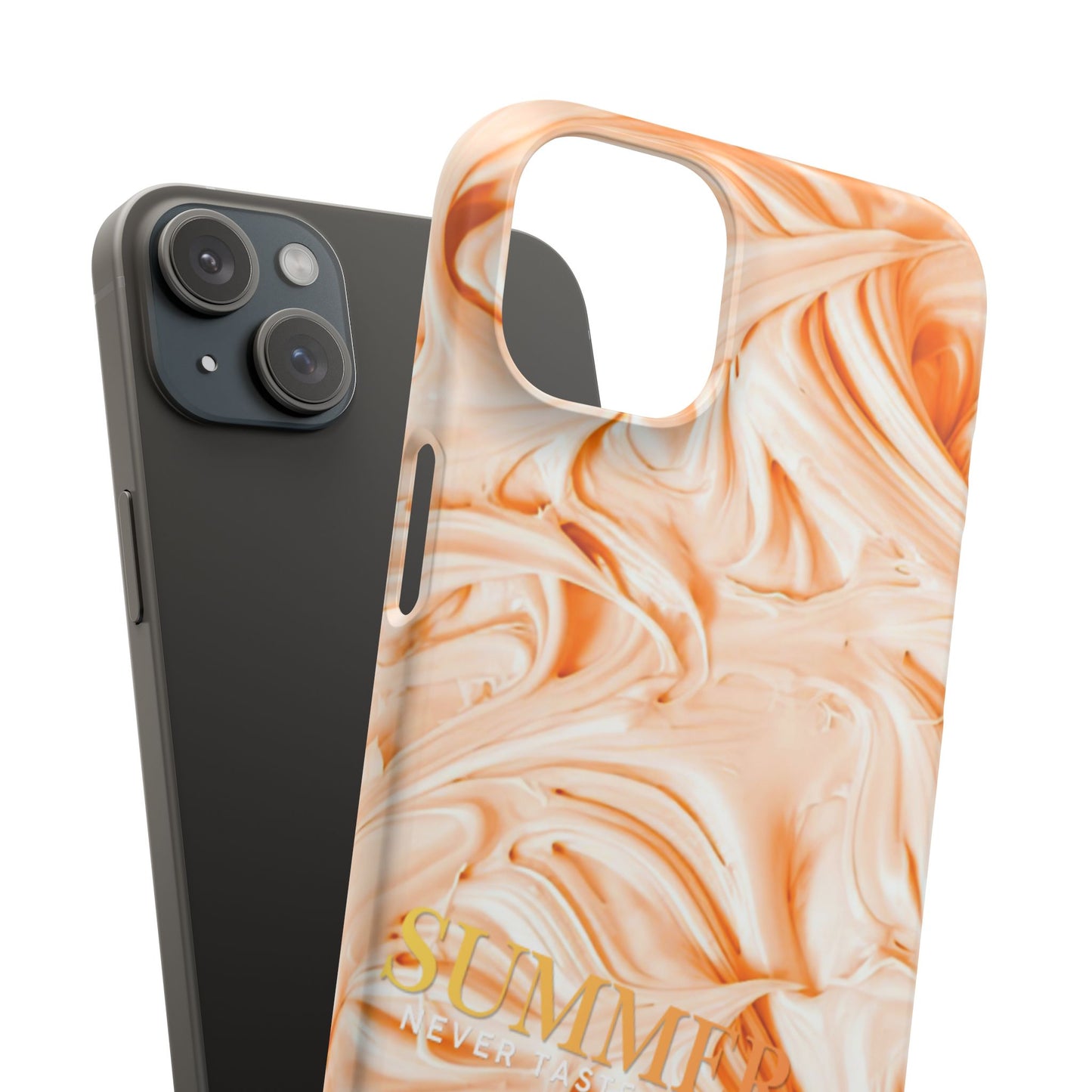 Snap Phone Case – Peach Sorbet