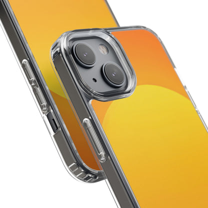 Clear Phone Case – Desert Sunrise