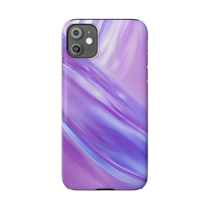 Slim Phone Case – Lavender Wave