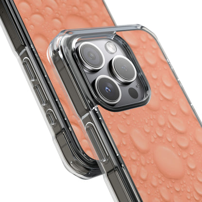 Clear Magnetic Phone Case – Apricot Rain