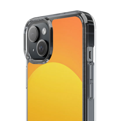 Clear Phone Case – Desert Sunrise