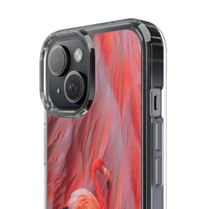 Clear Phone Case – Scarlet Plume