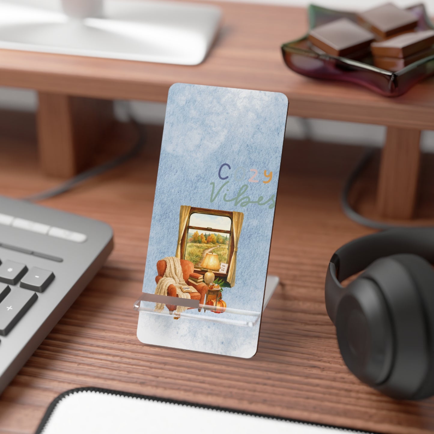 Phone Stand – Cozy Vibes