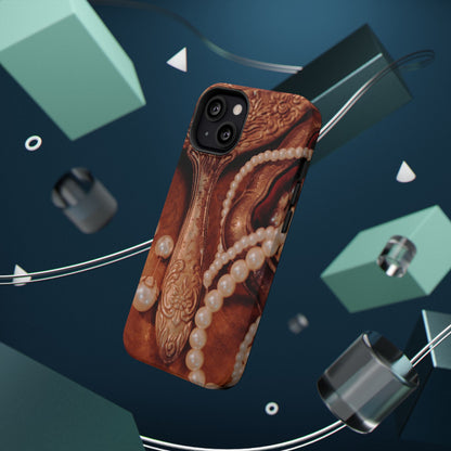 Impact-Resistant Phone Case – Bronze Vanity