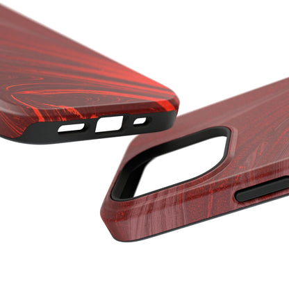 Impact-Resistant Phone Case — Crimson Current