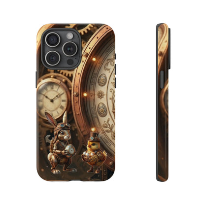 Protective Phone Case – Clockwork Cottontail