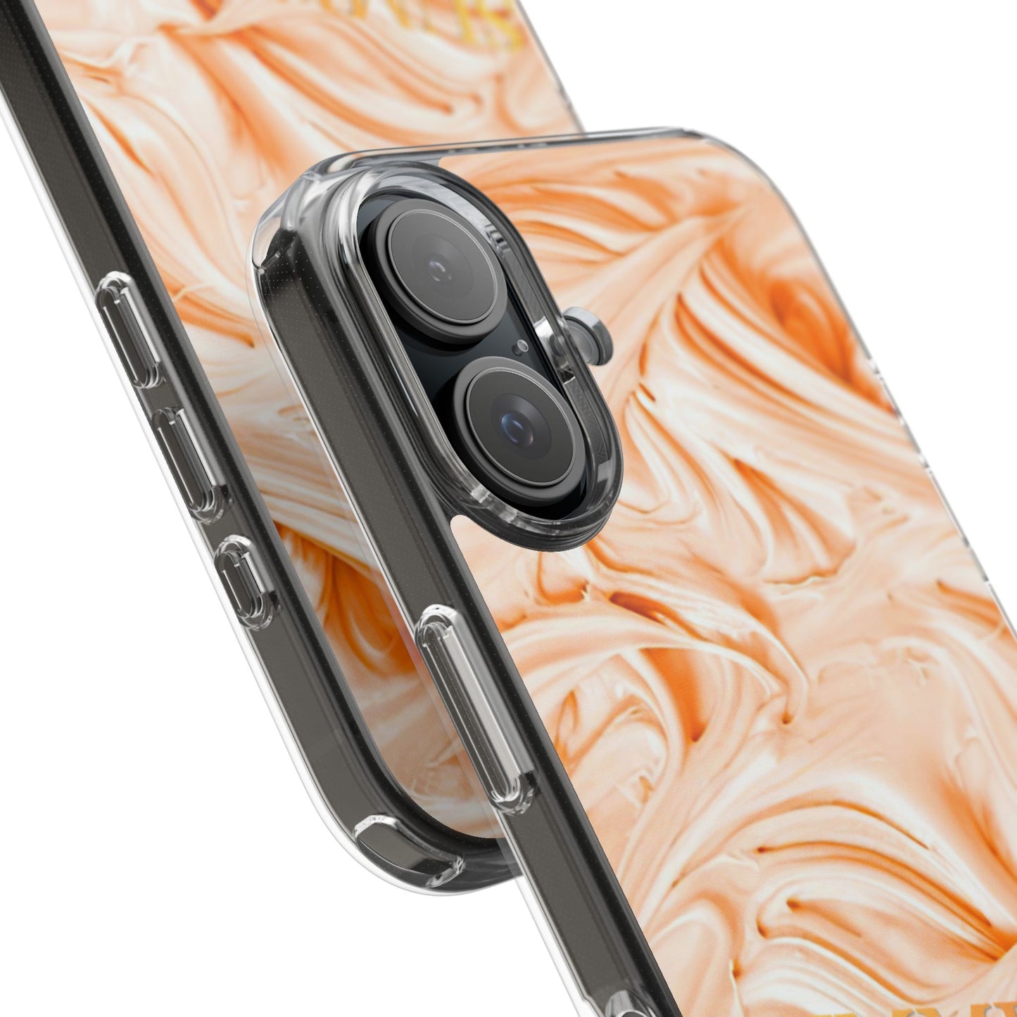 Clear Phone Case – Peach Sorbet