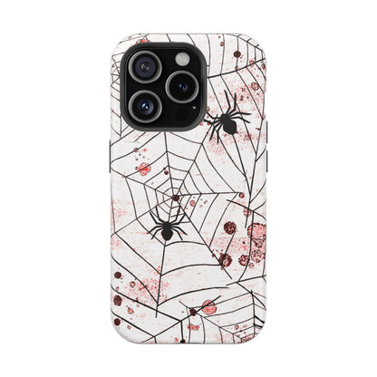 Impact-Resistant Phone Case – Blood Web