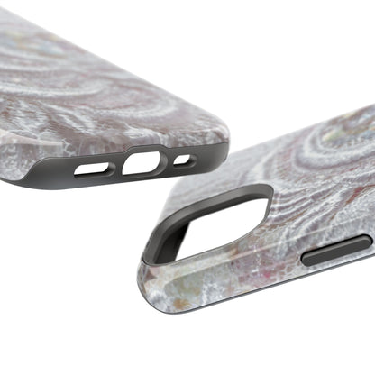 Wireless-Charging Compatible Case – Lace Veil