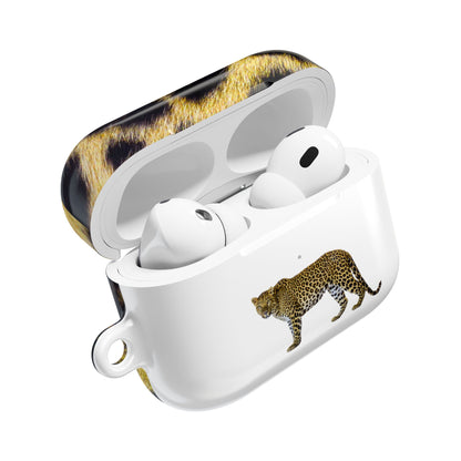 Earbud Case Cover – Leopard Luxe