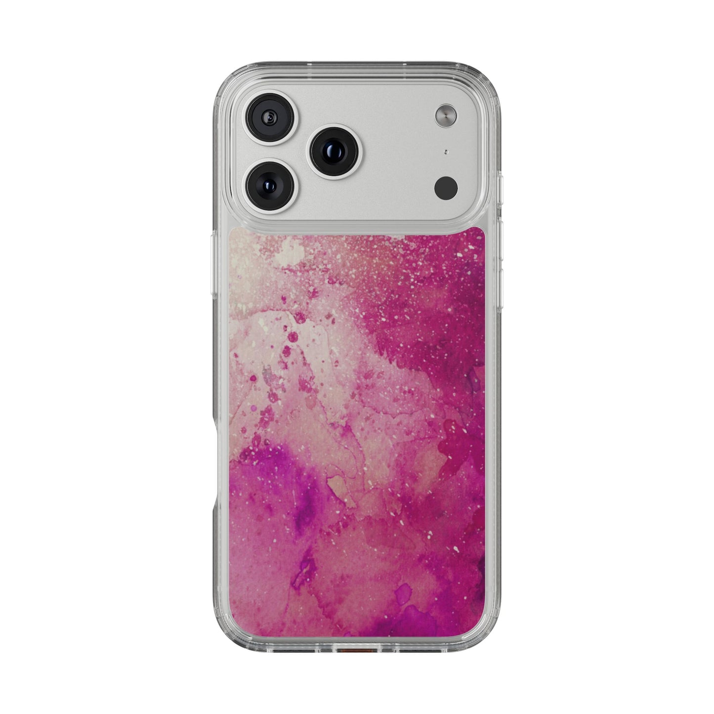 Clear Phone Case – Spilled Wine