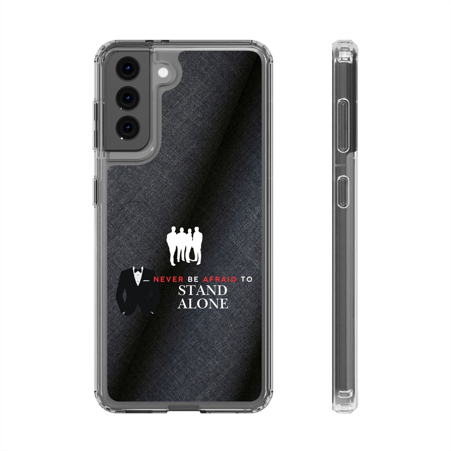 Clear Phone Case – Stand Alone