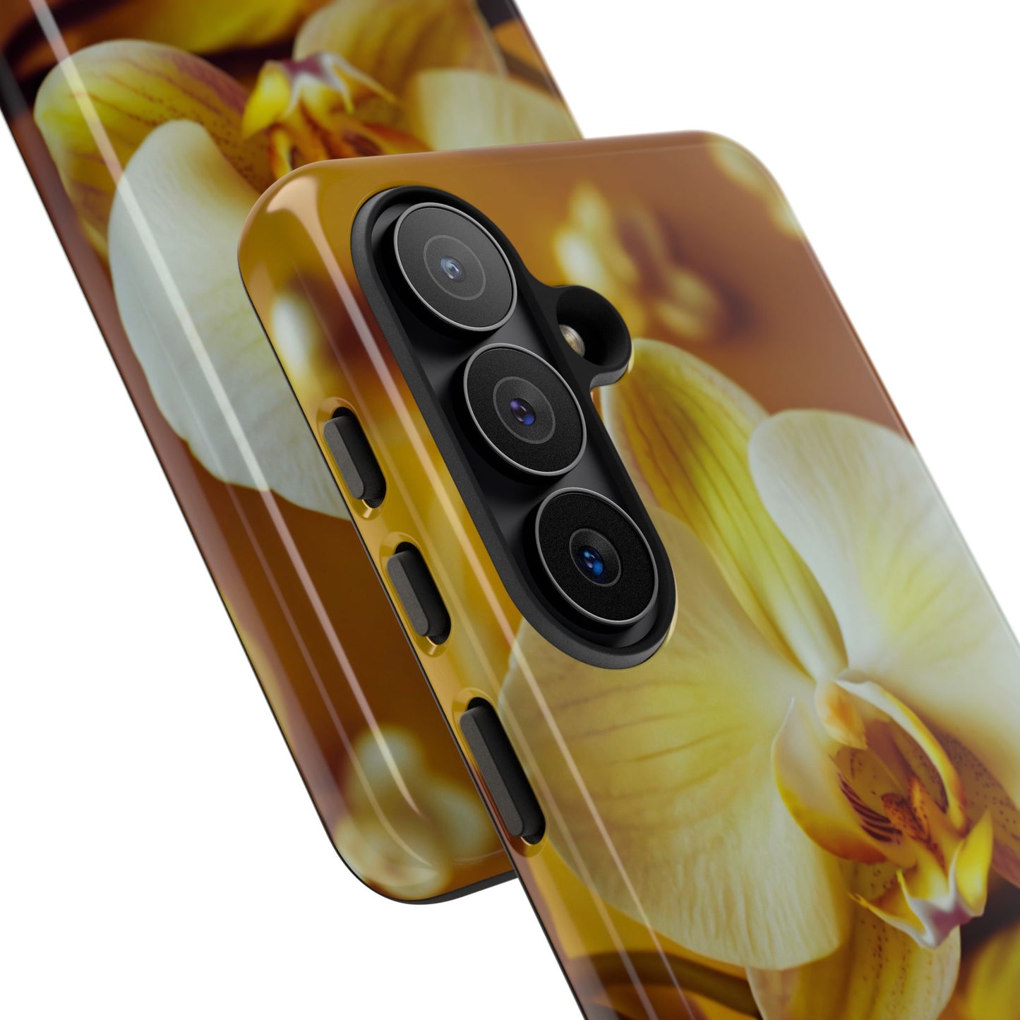 Protective Phone Case – Amber Orchid