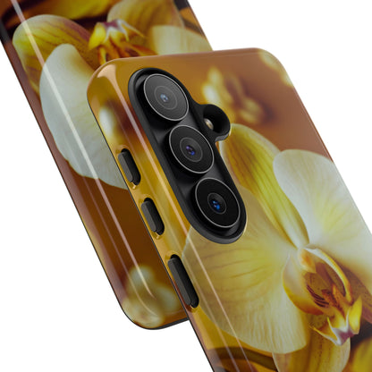 Protective Phone Case – Amber Orchid