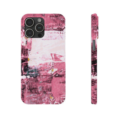 Slim Phone Case – Faded Cranberry – Compatible with iPhone 11–17 Series