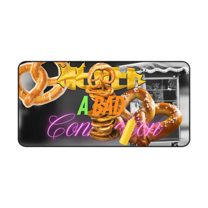 Neoprene Desk Mat – Never a Bad Connection Pretzel Stack