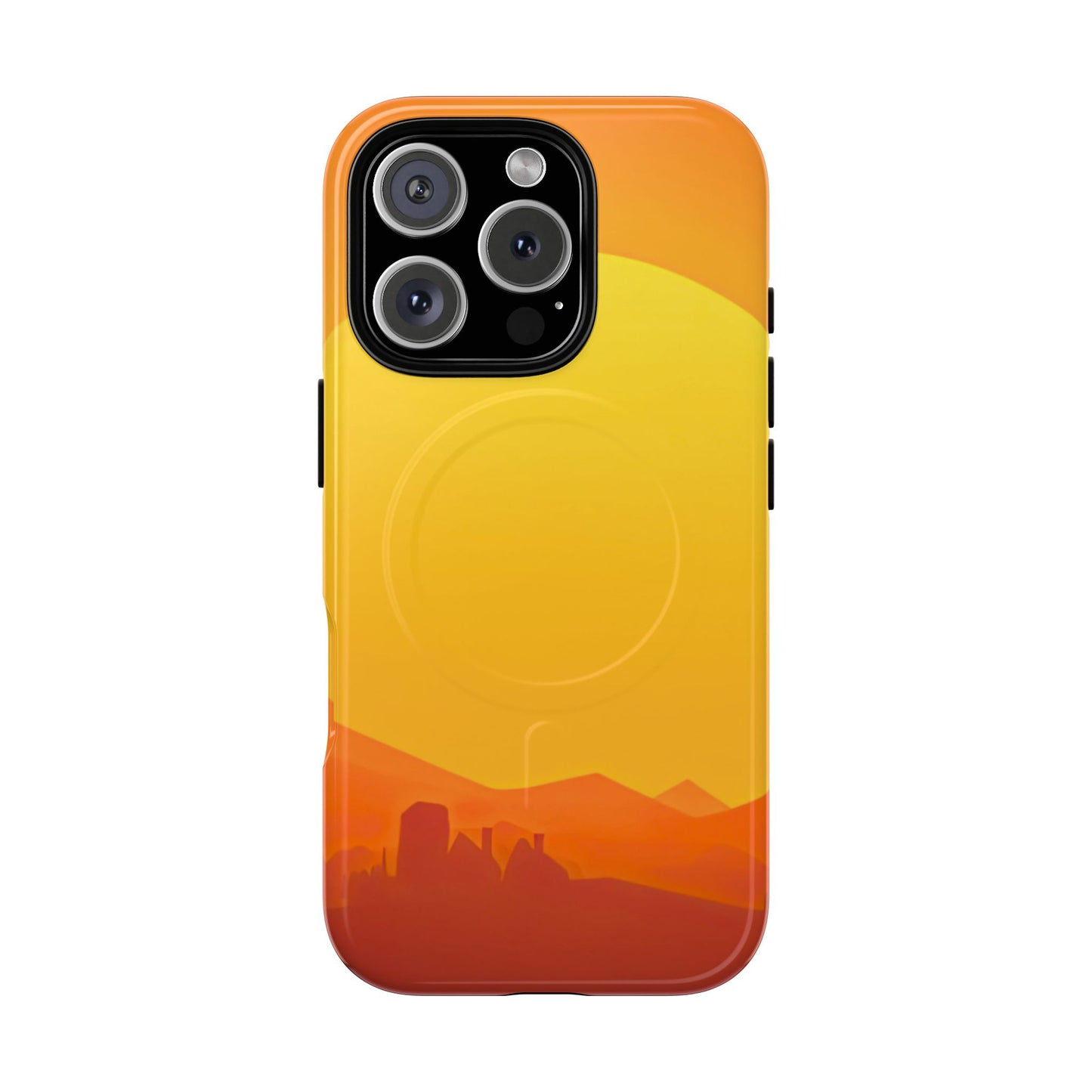 Protective Magnetic Phone Case — Desert Sunrise