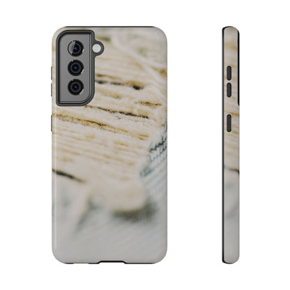 Impact-Resistant Phone Case – Woven Warmth