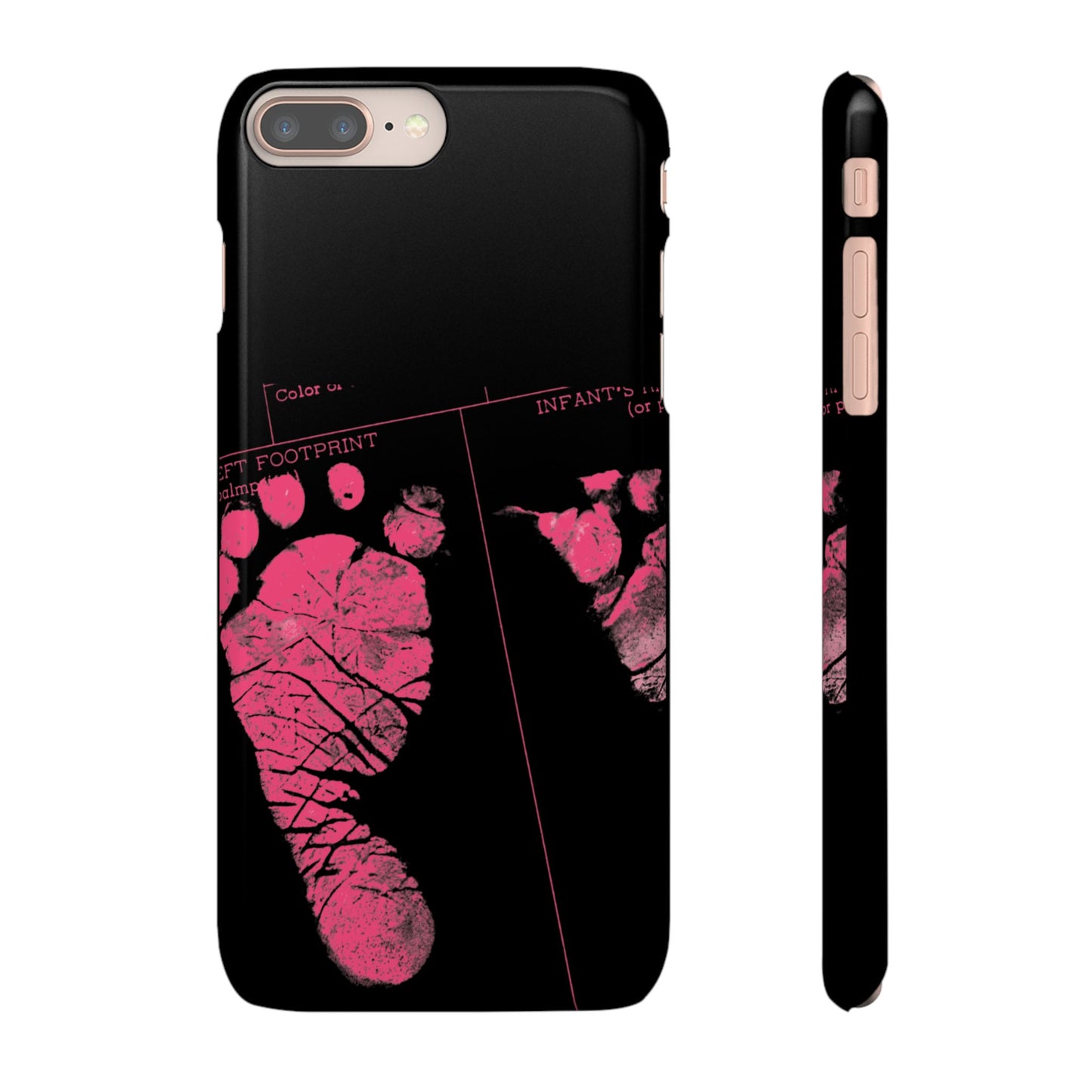 Snap Phone Case – Mom’s Little Pink Footprints