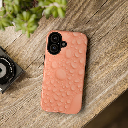 Protective Phone Case – Apricot Rain