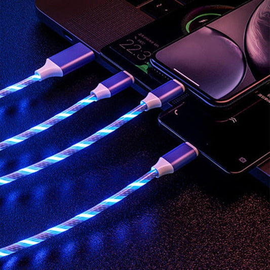 3-in-1 LED Charging Cable – Find-It-Fast Glow
