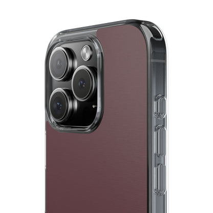 Clear Phone Case – Mulled Wine – Compatible with iPhone 13–17 & Samsung Galaxy S25–S26 Series