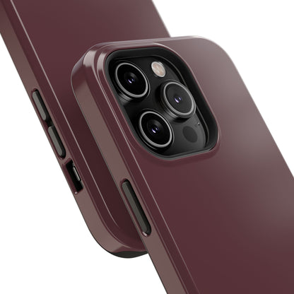 Impact-Resistant Phone Case – Mulled Wine – Compatible with iPhone 11–17 & Samsung Galaxy S22–S26 Series