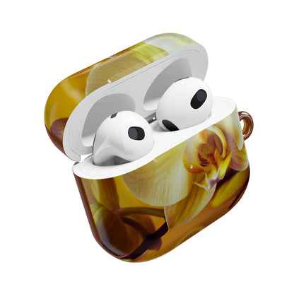 Earbud Case Cover – Amber Orchid