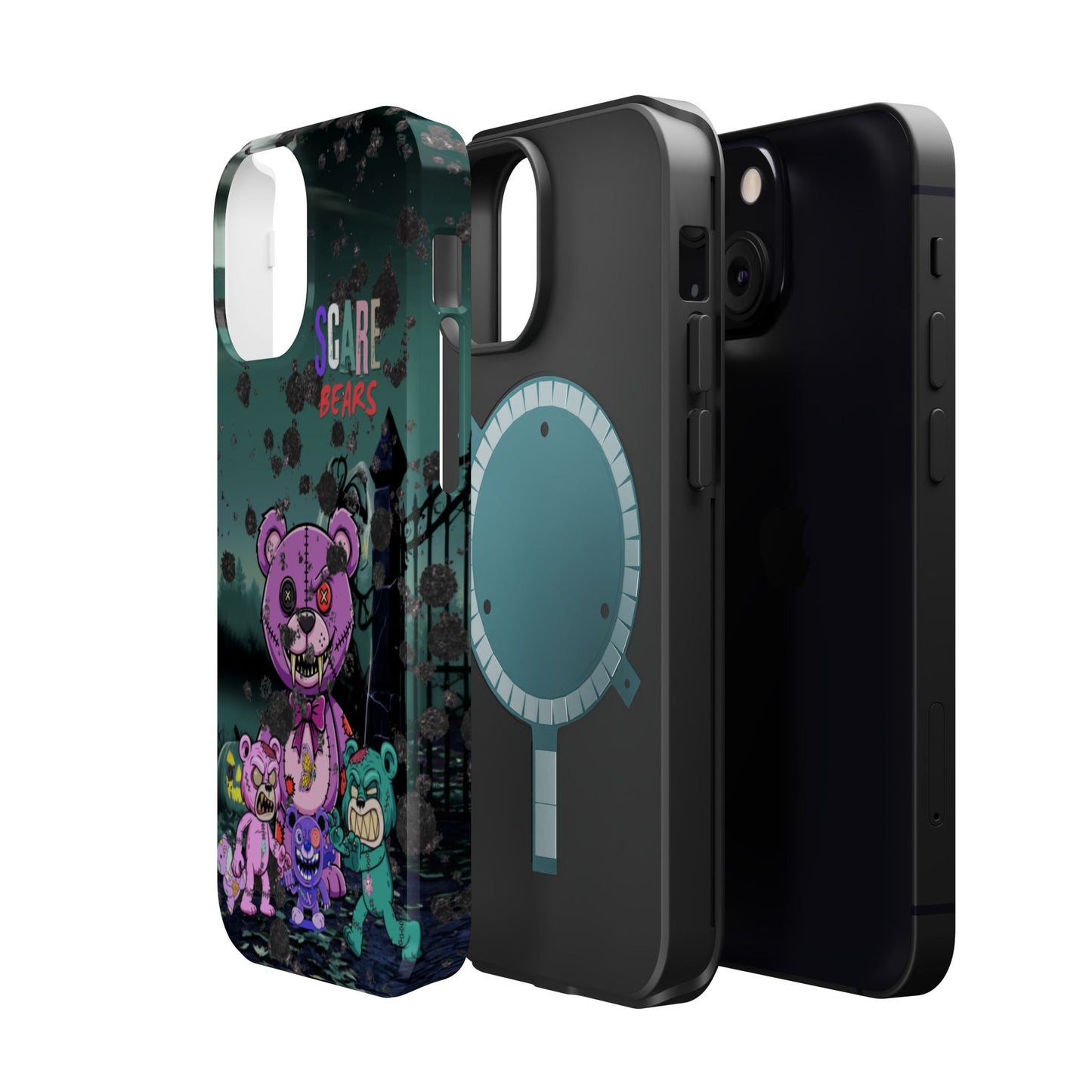 Wireless-Charging Compatible Case – Scare Bears