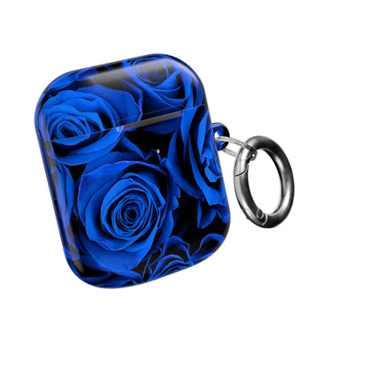 Earbud Case Cover – Midnight Bloom