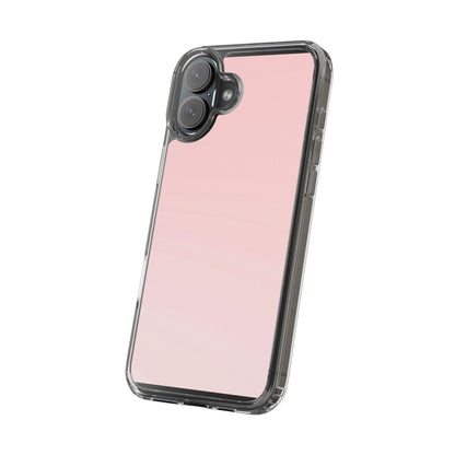 Clear Phone Case – Soft Blush