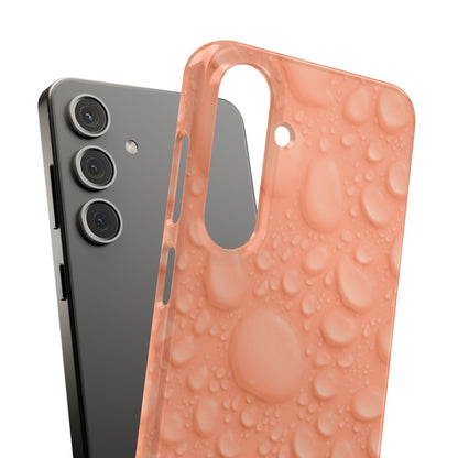 Snap Phone Case – Apricot Rain