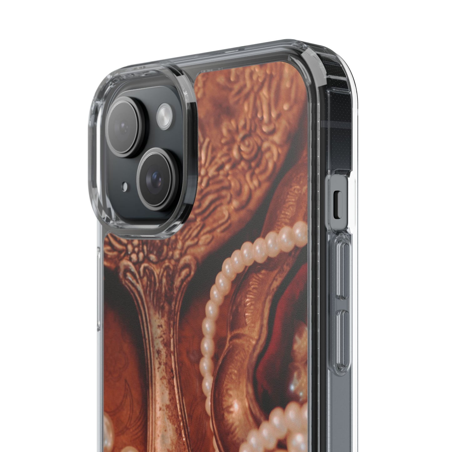 Clear Phone Case – Bronze Vanity