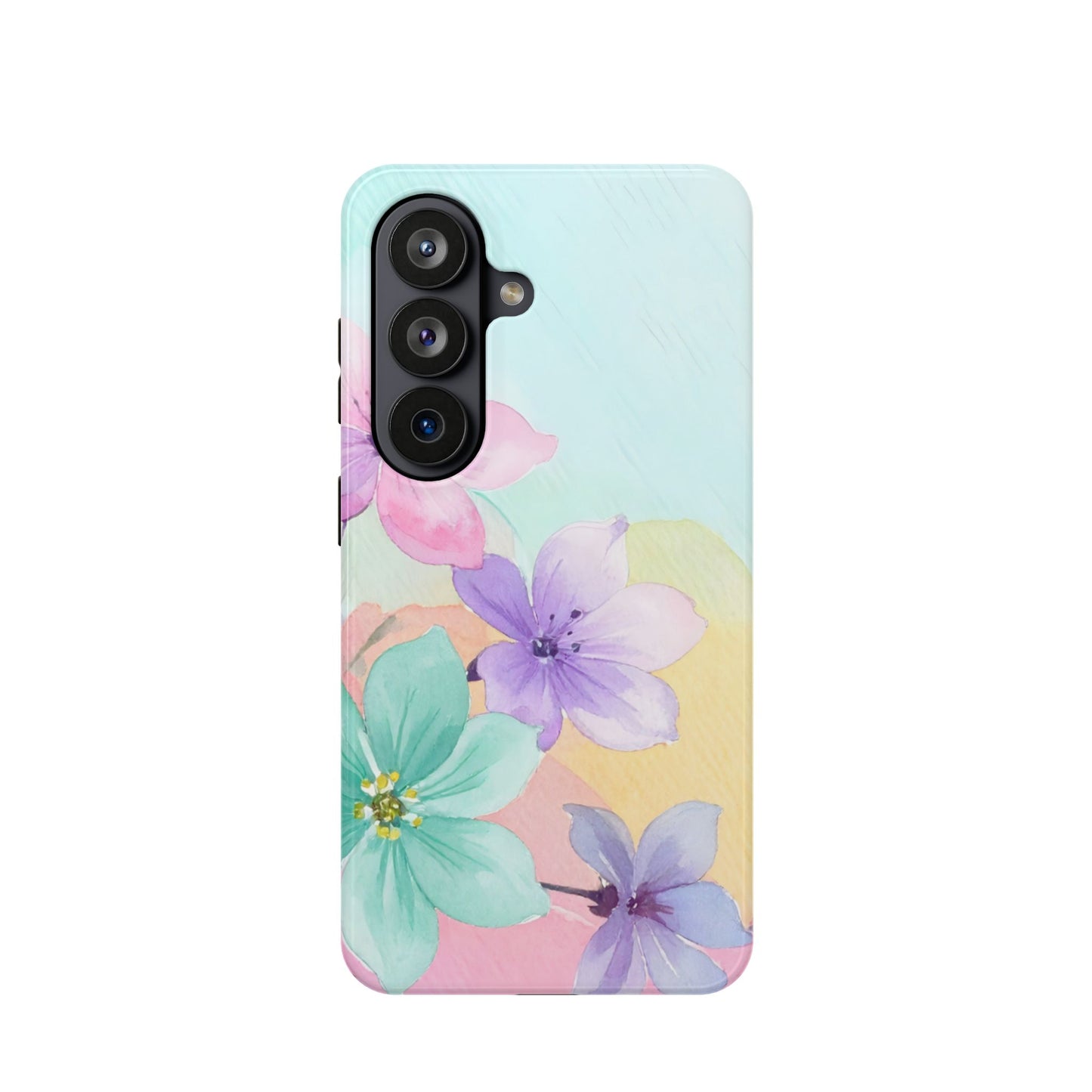 Wireless-Charging Compatible Case – Water Petal