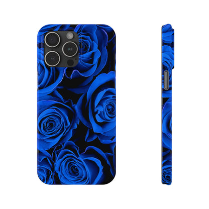 Slim Phone Case – Midnight Bloom